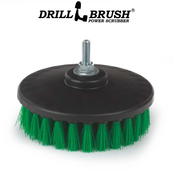 Construction Tools - Medium Scrub Brush - Threaded - 5/16 X 24
